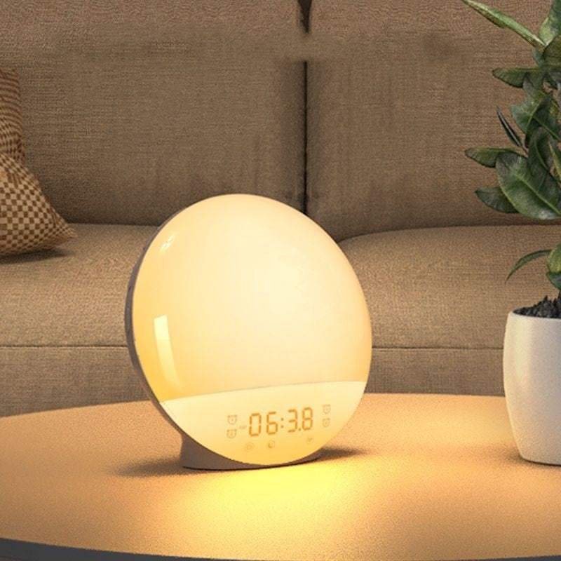 Restore 3 Sunrise Alarm Clock, Sound Machine, Smart Light (Putty) - White Noise, Screen-Free Sleep Routine