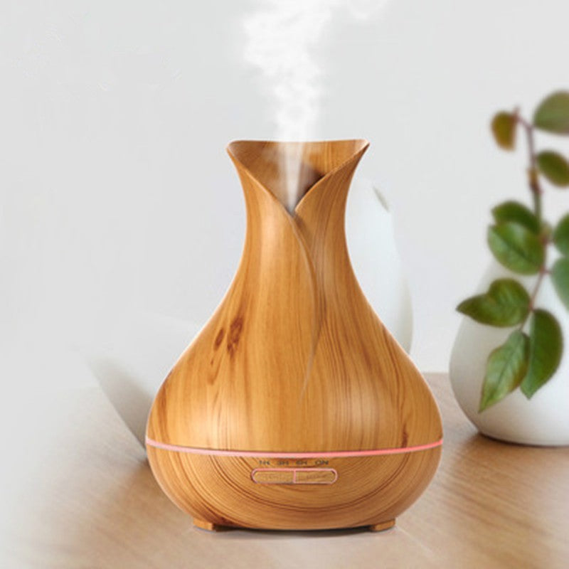 Ultrasonic Simplicity Aroma Diffuser – Minimalist Design With LED Light